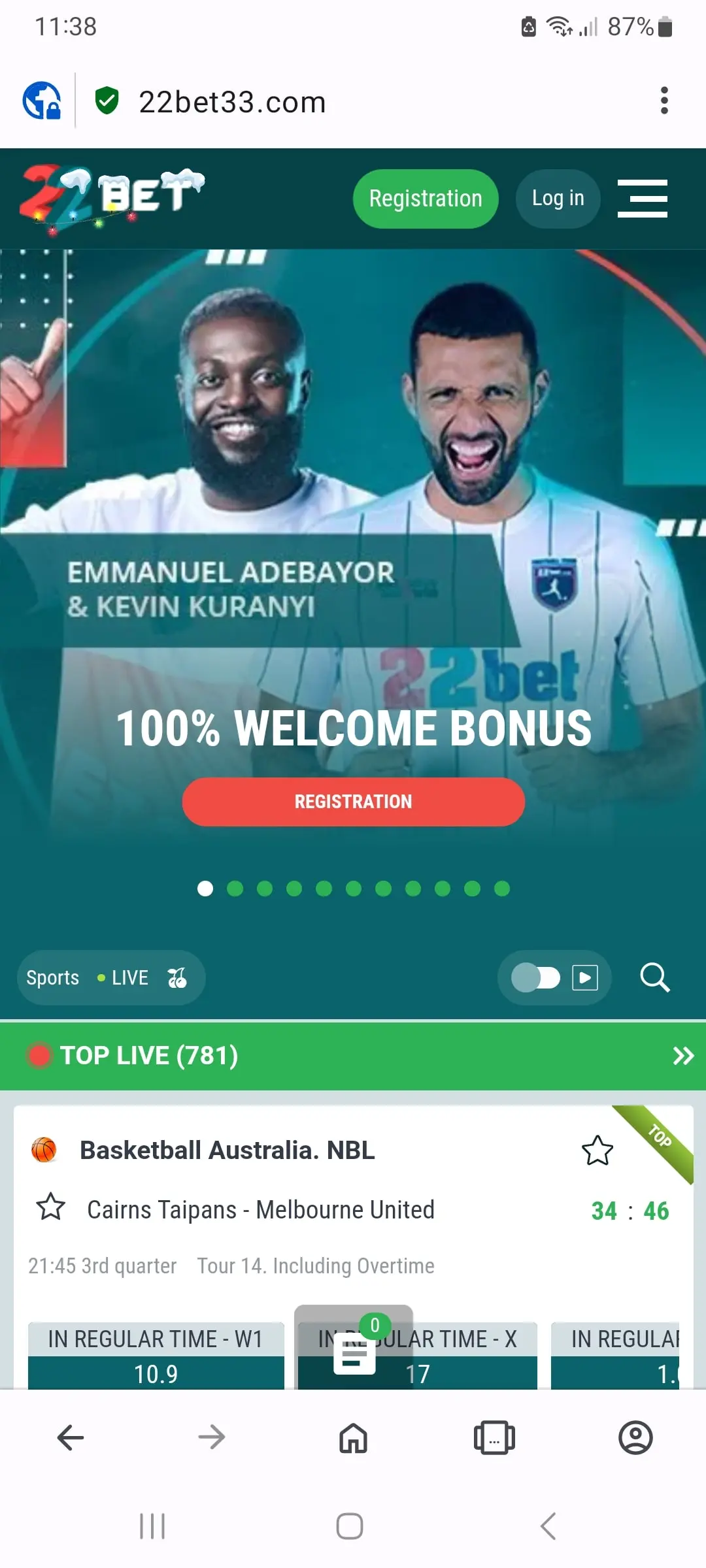 22Bet Bookmaker Review