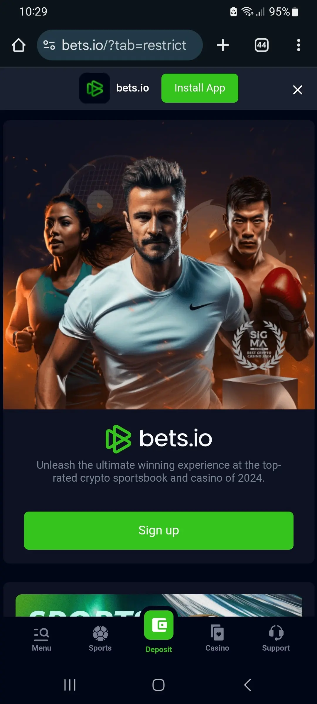 Bets.io Bookmaker Review