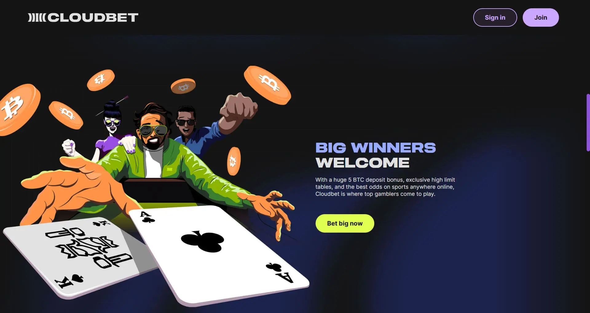 Cloudbet - Big Winners Welcome!