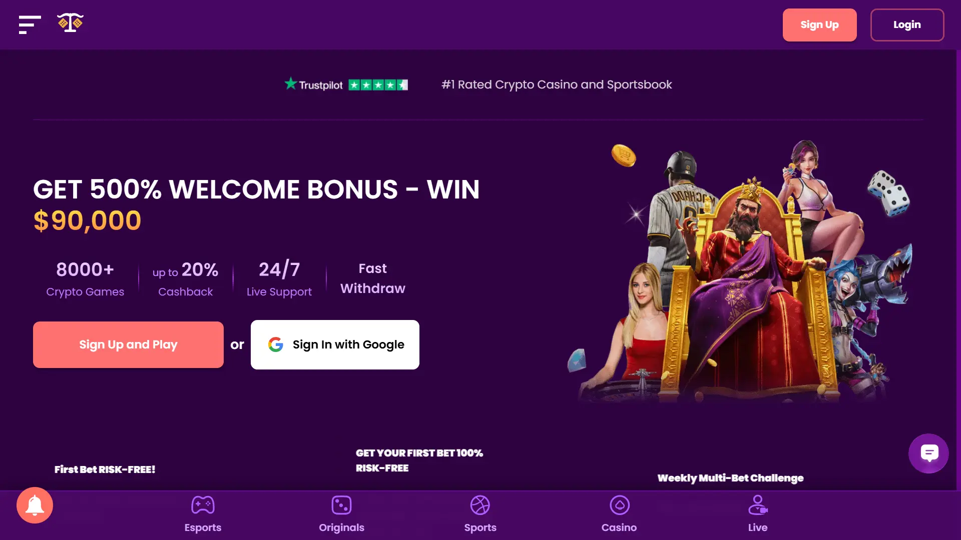 TrustDice sportsbook review