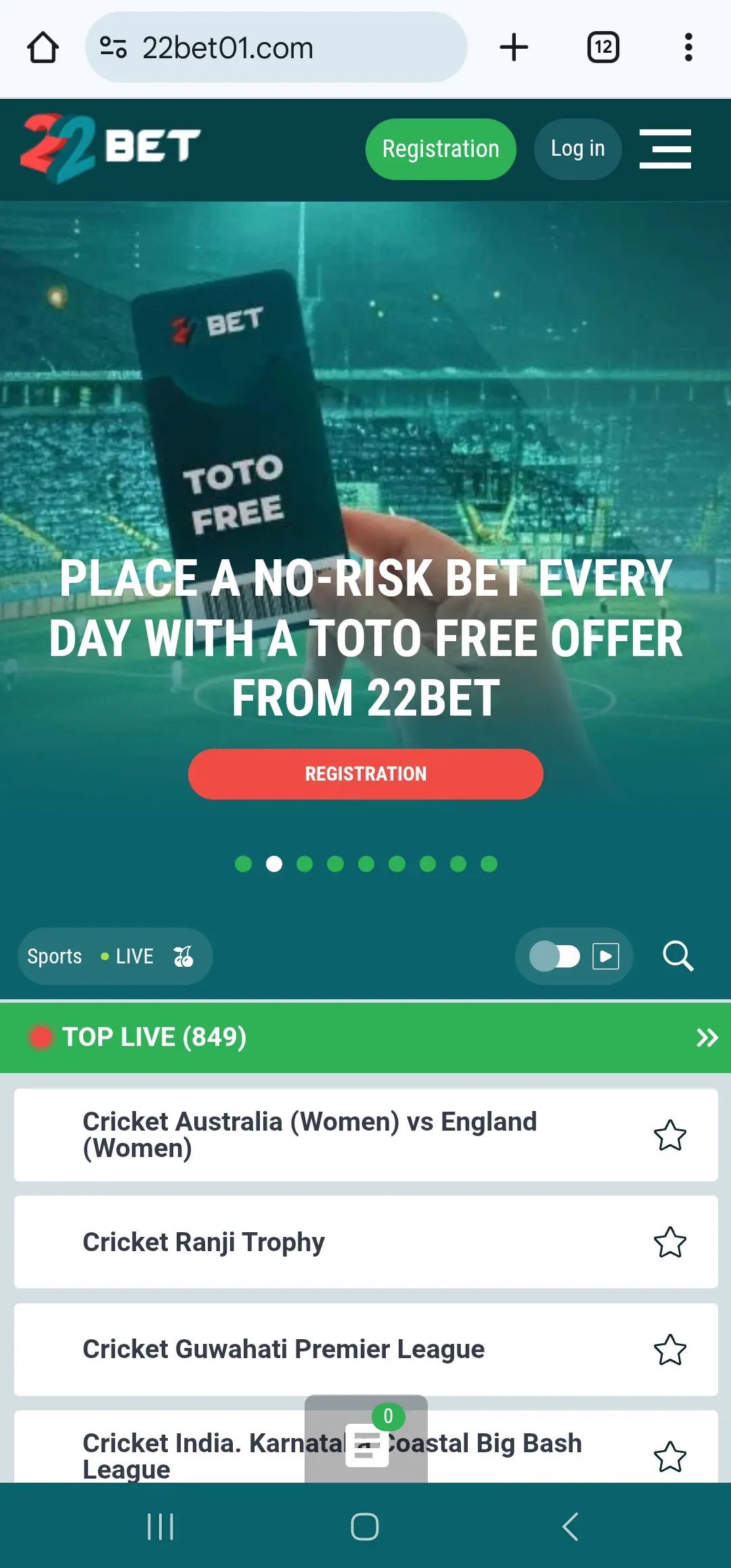 22Bet Bookmaker Review