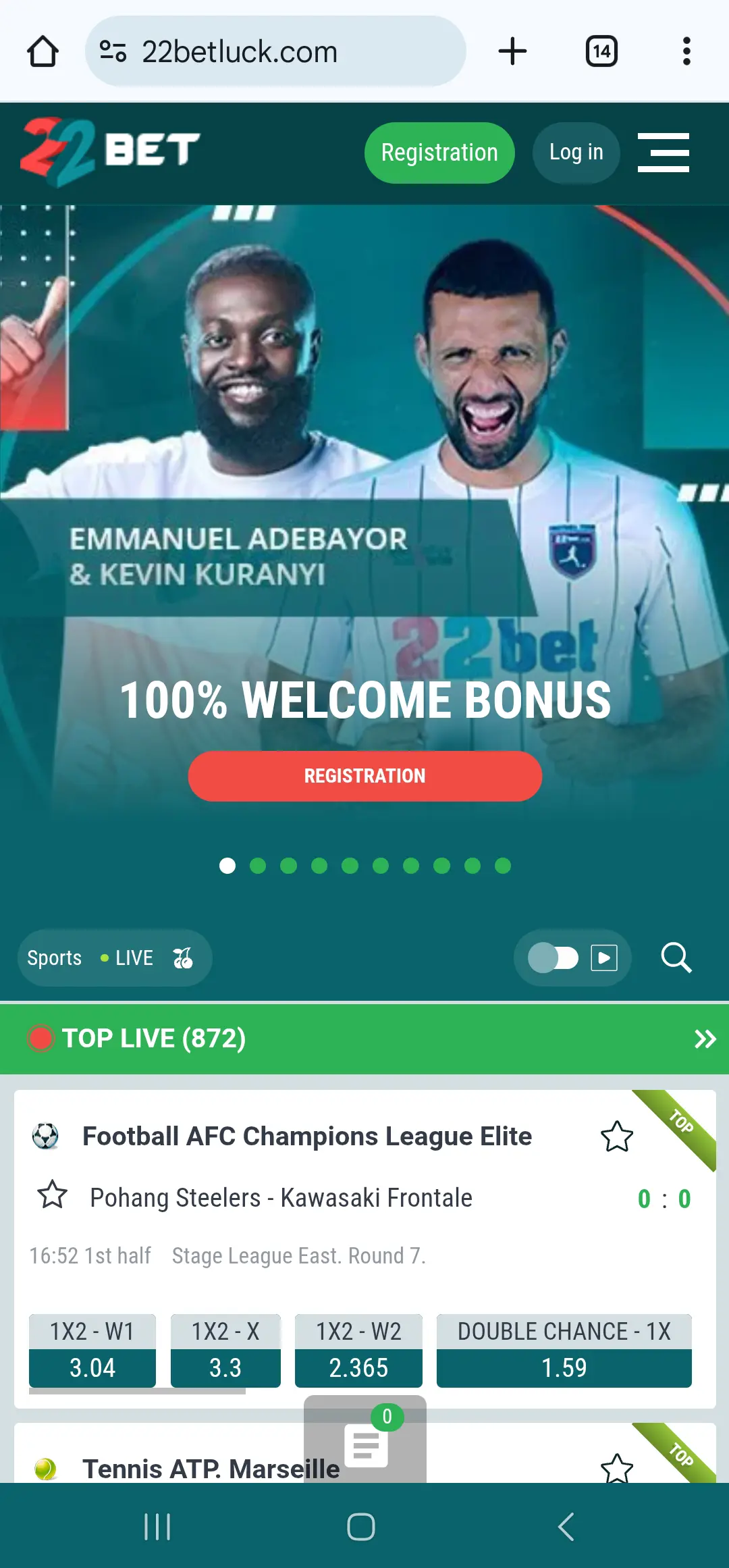 22Bet Bookmaker Review