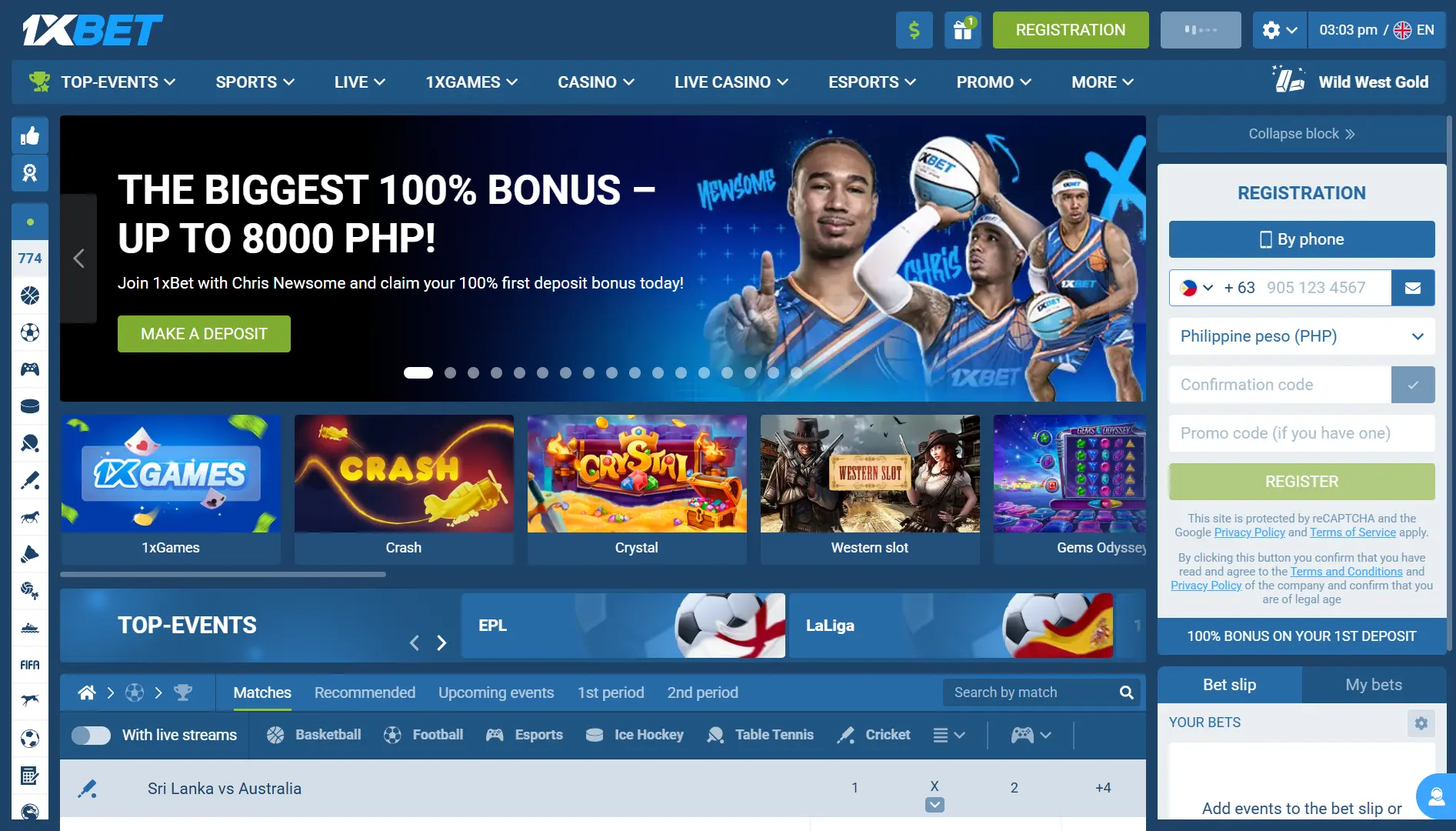 1xBet bookmaker review