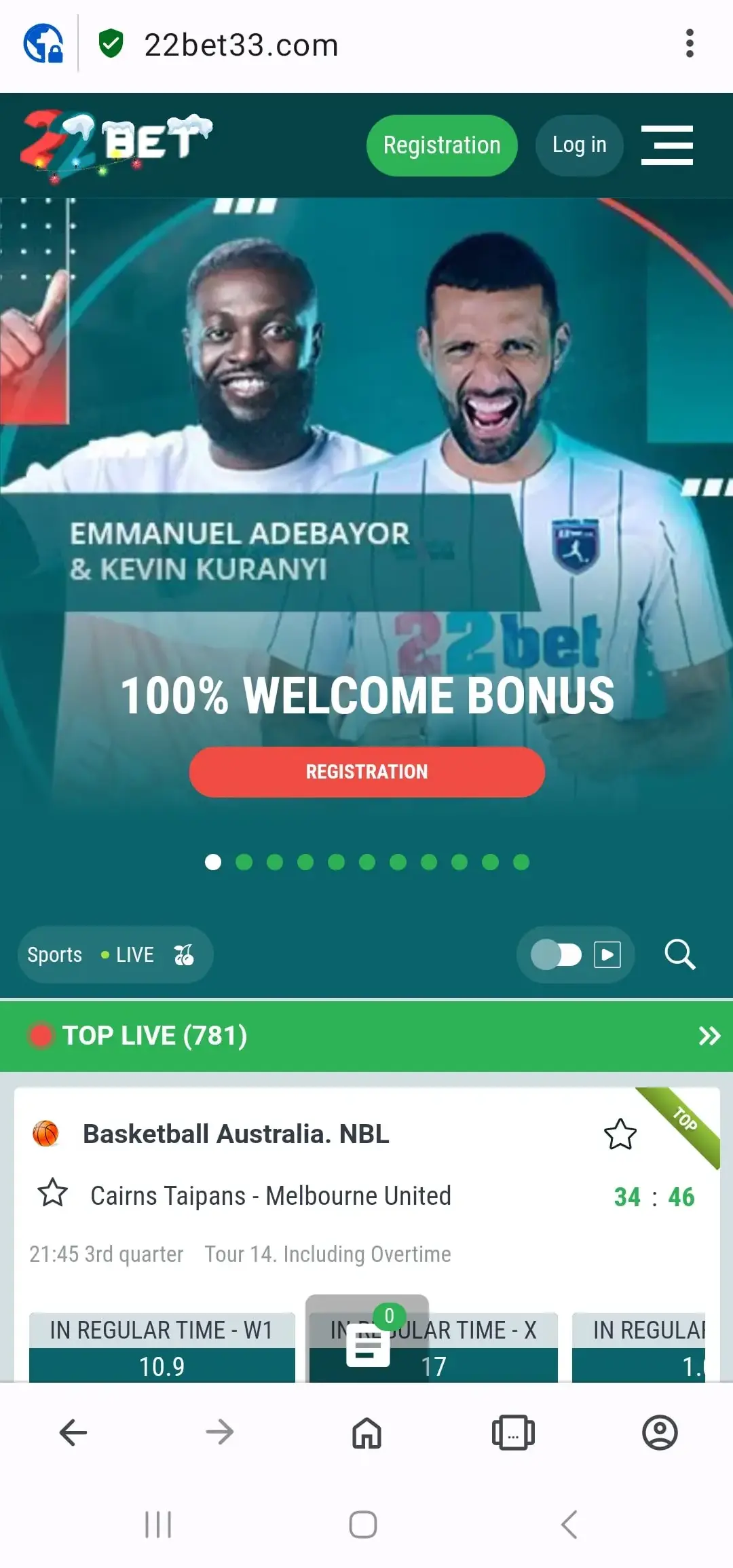 22Bet Bookmaker Review